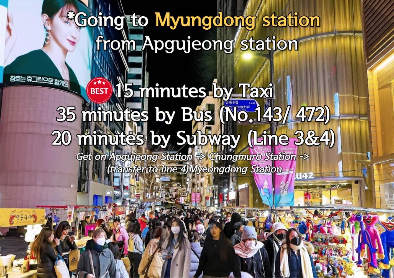 Apartamento Choi In Sinsa Apgujeong Kang-nam K-star Rode